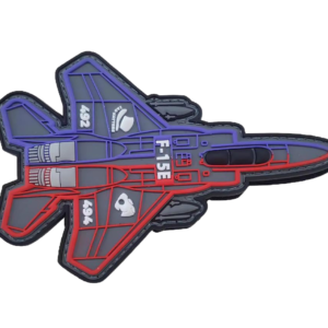 Custom Fighter Lightning PVC Patch