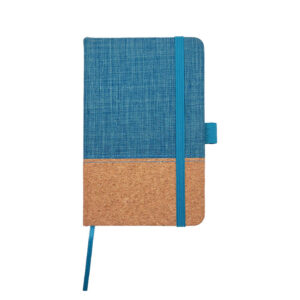 Promotional Mini A6 Notebook: FSC Paper, Linen/Cork