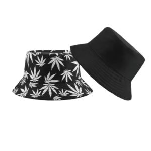 Unisex Hip Hop Maple Leaf Printed Fisherman Hat